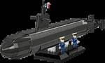 Cobi 4859 - Sous-Marin SNLE Modellbau