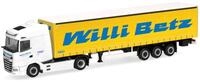 Herpa H0 (1:87) 320290 - DAF XG facelift Gardinenplanen-Sattelzug Willi Betz