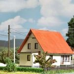 Busch H0 (1:87) 1753 - Freileitung 2 Holzmasten Modellbahn