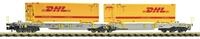 Fleischmann N 6660069 - Doppeltaschen-Gelenkwagen T2000, AAE Modellbahn