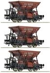 Roco H0 (1:87) 6600265 - 3-tlg. Set: Talbot-Schotterwagen, DRB Modellbahn