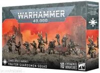 Games Workshop 99120102219 - CHAOS S/MARINES: VERR&Auml;TER-SOLDATENTRUPP 43-107...