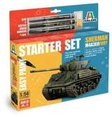 Italeri 510075001 - 1:56 M4A3E8 Sherman Fury Model Set Modellbau