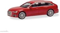 Herpa H0 (1:87) 420303-003 - Audi A6 Avant, rot Modellbahn
