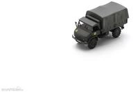 Schuco H0 (1:87) 451870022 - 1:87 BW MB Unimog S404 Olivgr Modellbahn