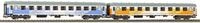Piko H0 (1:87) 28336 - 2er Set Schnellzugwagen 111Ah und 112Ag PL-PKP IC...