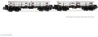 Rivarossi H0 (1:87) HR6701 - DB, 2-tlg. Set 4-achs. Rungenwagen der Bauart Rmms,