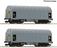 Roco TT 6680025 - 2-tlg. Set: Schiebeplanenwagen, CD Cargo Modellbahn