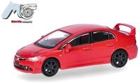 Herpa H0 (1:87) 87MC000089 - MicroCity: Honda Civic FD2, rot Modellbahn