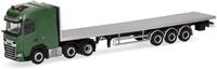 Herpa H0 (1:87) 747301 - DAF XG Flachbett-Sattelzug Niederl&auml;ndische K&ouml;nigliche