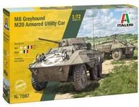 Italeri 510007087 - 1:72 M8 Greyhound/M20 Armored UtilityCar Modellbau