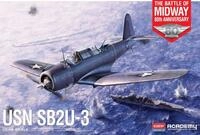Academy 12350 - 1/48 USN Sb2U-3 80 Jahre Schlacht von Midway Modellbau 492350
