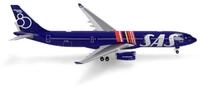 Herpa 539623 - SAS Scandinavian Airlines Airbus A330-300 - 80 Years Modellbahn