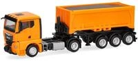 Herpa H0 (1:87) 321310 - MAN TGX GN excavated material container semitrailer truck