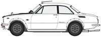 Hasegawa 620802 - 1/24 Isuzu Bellett 1600GTR Modellbau