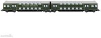 Rivarossi H0 (1:87) HR4425 - DR, 2-tlg. Doppelstockeinheit, dunkelgr&uuml;ne...