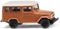 Wiking H0 (1:87) 011301 - Toyota Land Cruiser - orangebraun Modellbahn
