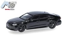 Herpa H0 (1:87) 87MC000098 - MicroCity: Audi RS7, schwarz Modellbahn