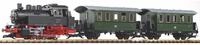 Piko G 37125 - Start-Set Personenzug BR 80 (inkl. Sound+Dampf) Modellbahn