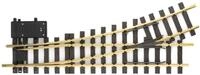 LGB G L16150 - Elektrische Weiche, links, R3, 22,5&deg; Modellbahn