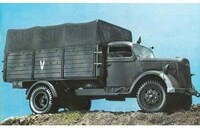 Italeri 510000216 - 1:35 Deutscher Truck 3to. Type S Modellbau