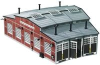 Fleischmann H0 (1:87) 6476 - Ringlokschuppen-Bausatz Modellbahn