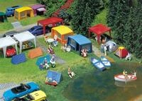 Faller H0 (1:87) 130504 - Camping-Zelte-Set Modellbahn