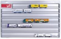 Herpa 029728 - LKW Schaukasten H&auml;ngerz&uuml;ge, silber(&uuml;berbreit: 70 cm x 45 cm x 3,5