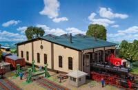 Faller H0 (1:87) 120277 - Ringlokschuppen mit Antriebsteilen Modellbahn