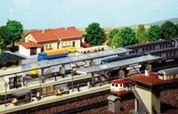 Faller N 222119 - 3 Bahnsteige Modellbahn