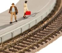 Faller H0 (1:87) 120205 - Flexible Bahnsteigkanten Modellbahn