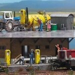 Busch H0 (1:87) 1413 - Diesel-Tankstelle Modellbahn