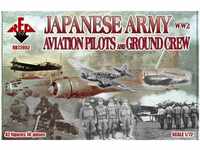 Red Box RB72052 - WW2 Japanese Army Aviation pilots a.grcr in 1:72 Modellbau