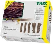 Trix H0 (1:87) T62902 - Trix C-Gleis-Erg&auml;nzungspackung C2 Modellbahn