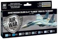 Vallejo 71602 - Soviet / Russian Colors Su27 Flanker from 80s to present 18 ml