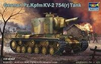 Trumpeter 00367 - 1:35 German Pz.Kpfwg. KV-2 754 Modellbau