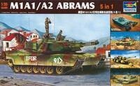 Trumpeter 01535 - 1:35 M1A1/A2 Abrams 5 in 1 Modellbau