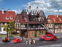 Vollmer N 47738 - Brennendes Haus Modellbahn