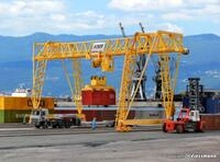 Kibri H0 (1:87) 38530 - Spur H0 DEMAG Containerkran Modellbahn