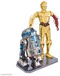 Metal Earth 502667 - Metal Earth: R2-D2 & C-3PO (Doppelpack-Box) Spielzeug