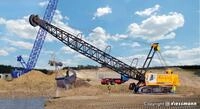 Kibri H0 (1:87) 11254 - Spur H0 LIEBHERR Seilbagger mit Schleppschaufel Modellbahn