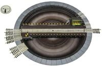 Fleischmann H0 (1:87) 665201 - Drehscheibe mit elektrischem Antrieb f&uuml;r das