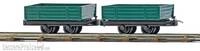 Busch H0f 12206 - Zwei Niederbordwagen Modellbahn
