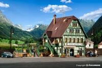 Vollmer H0 (1:87) 43736 - Gasthaus mit Metzgerei Modellbahn