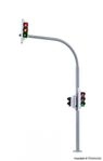 Viessmann H0 (1:87) 5094 - H0 Bogenampel mit Fu&szlig;g&auml;ngerampel und LEDs, 2 St&uuml;ck