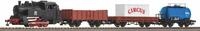 Piko H0 (1:87) 57113 - Start-Set mit Bettung G&uuml;terzug Modellbahn