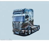 Italeri 510003952 - 1:24 SCANIA R730 Streamline Show Truck Modellbau