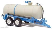 Busch H0 (1:87) 42867 - Fl&uuml;ssigmist-Tankanh&auml;nger HTS100.27, Blau Modellbahn
