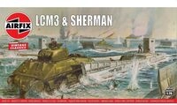 Airfix A03301V - 1:76 LCM3 & Sherman Tank Modellbau