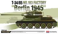 Academy 13295 - 1/35 T-34/85 No.183 Factory Berlin 1945 Modellbau 493295